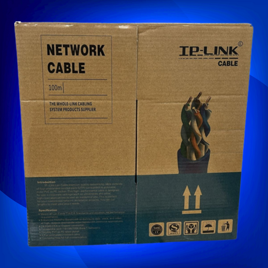 CABLE DE RED TP-LINK - UTP INTERIOR CAT6 60% COBRE 100 MTS