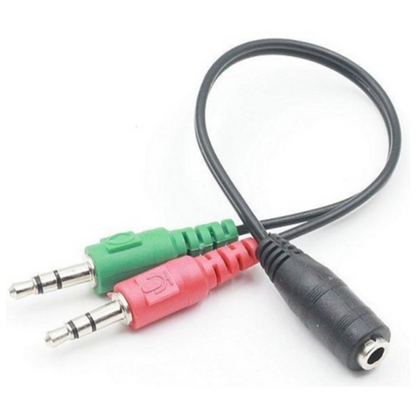 CABLE ADAPTADOR AUDIO 2 A 1 - HS211T SATE