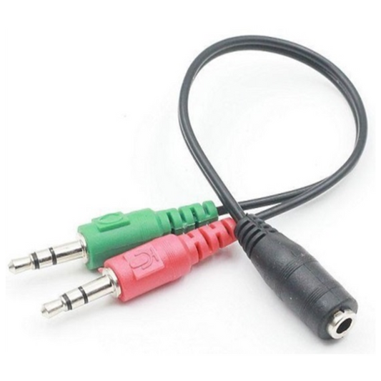 CABLE ADAPTADOR AUDIO 2 A 1 - HS211T SATE