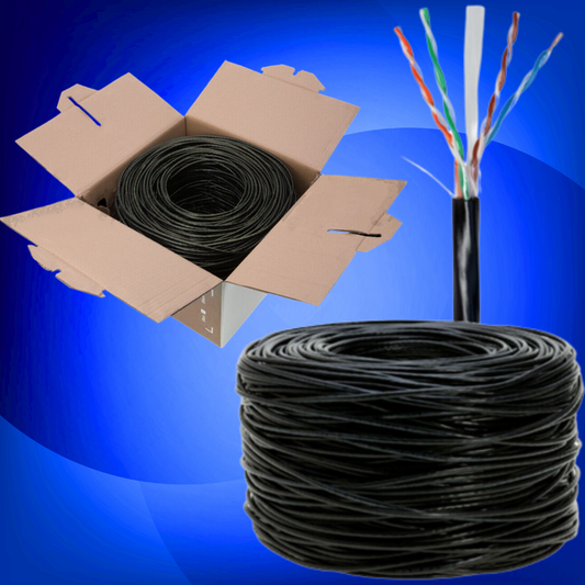 CABLE DE RED - UTP LIVE EXTERIOR CAT5E 50% COBRE 305 MTS