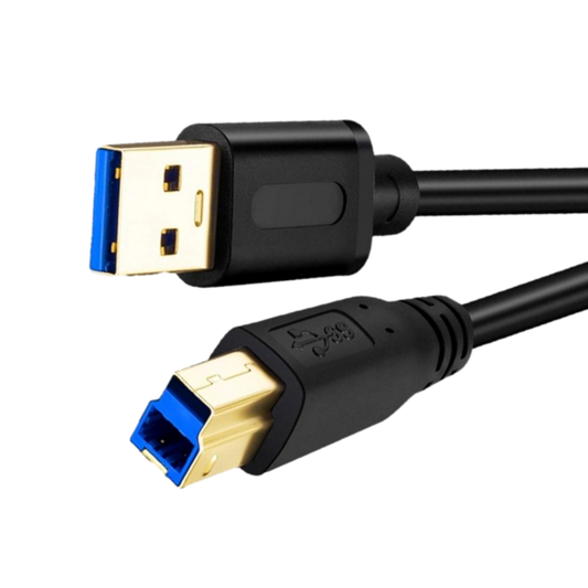 CABLE USB 3.0 A-B PARA IMPRESORA 5 MTS