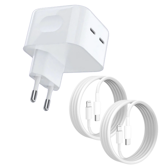 CARGADOR PARA IPHONE 35W CON CABLE