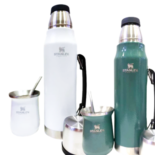 KIT DE TERMO PARA MATE STANLEY 1 LITRO 3 EN 1