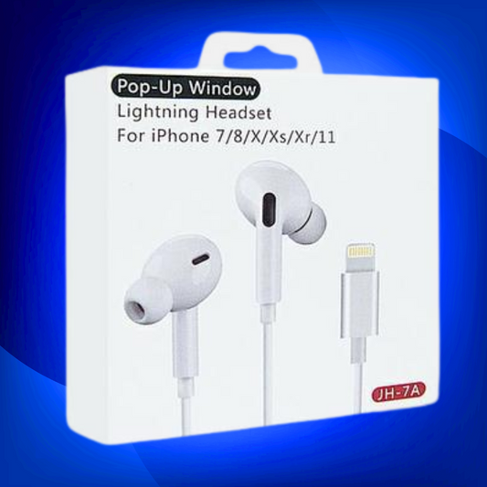 AURICULAR JH-7A CON GOMA PARA IPHONE