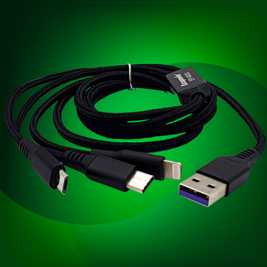 CABLE ECOPOWER 3 EN 1 EP-6033 V8/C/IP 6A