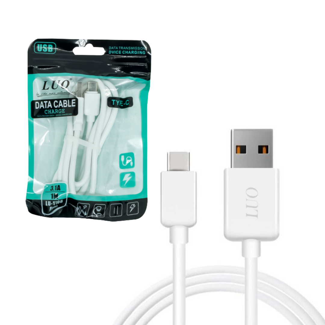 CABLE USB TIPO C 3.1A LUO LU-1106