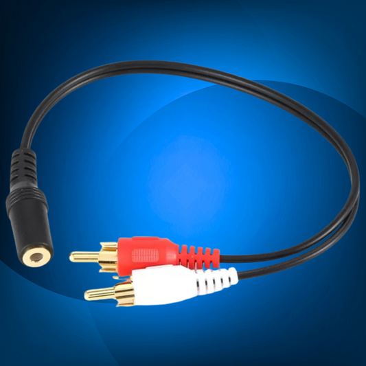 CABLE RCA 2 X 1 HEMBRA