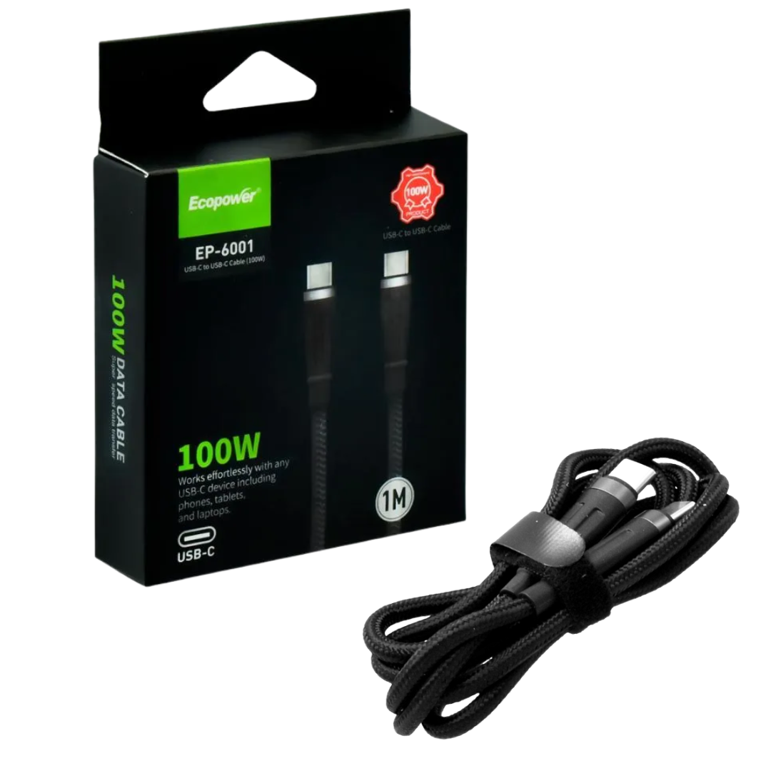 CABLE TIPO C A TIPO C 100W EP-6001