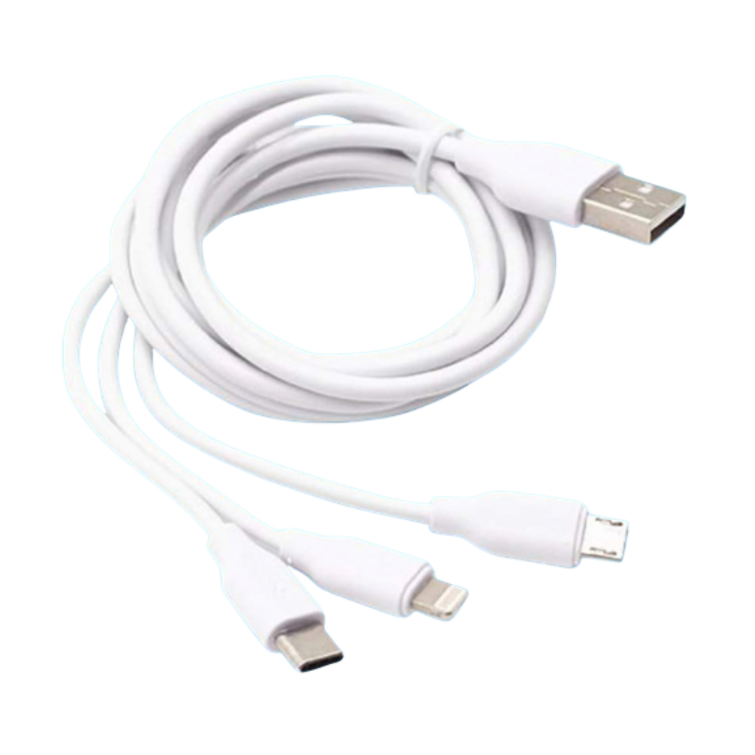 CABLE ECOPOWER 3 EN 1 EP-6059 V8/C/IP