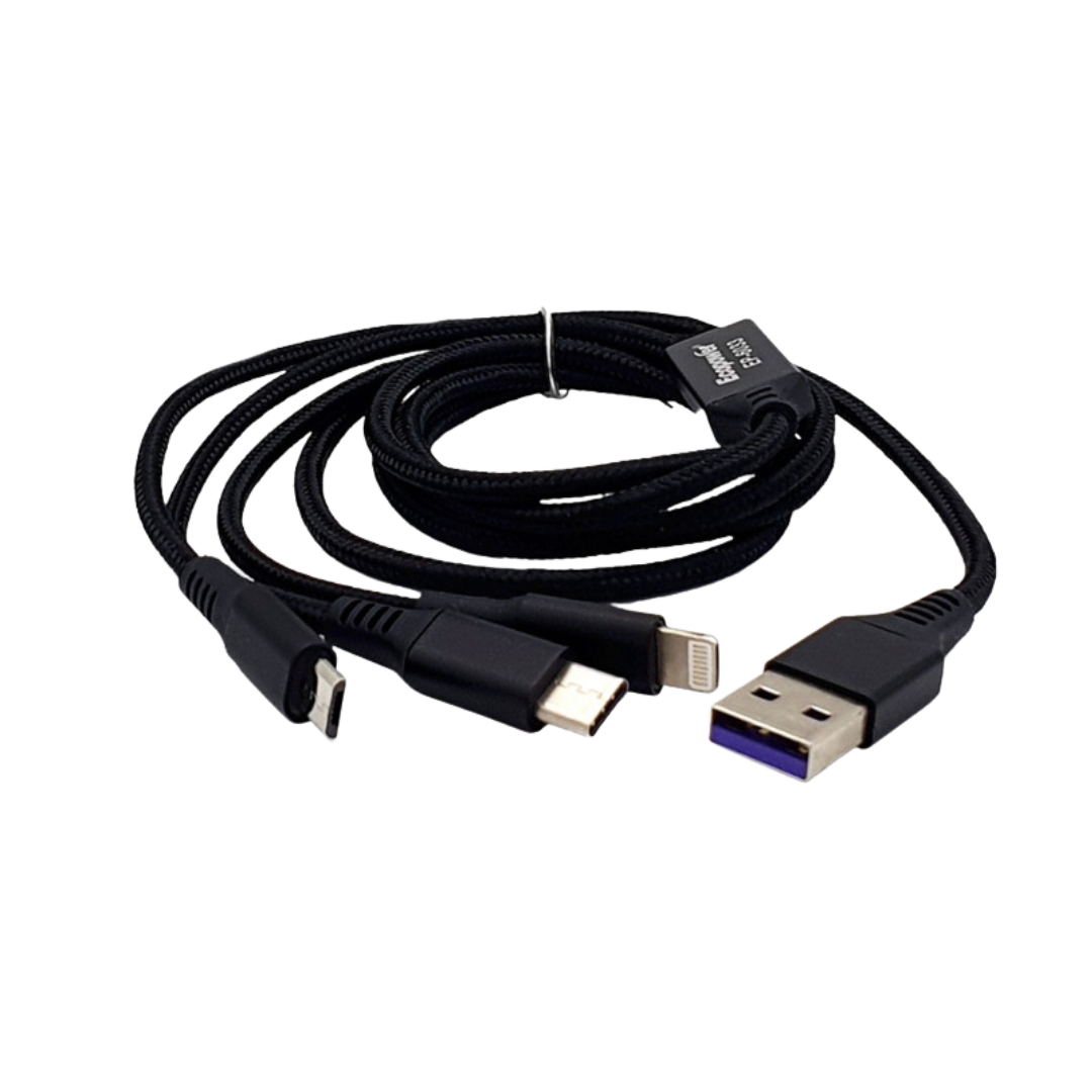 CABLE ECOPOWER 3 EN 1 EP-6033 V8/C/IP 6A